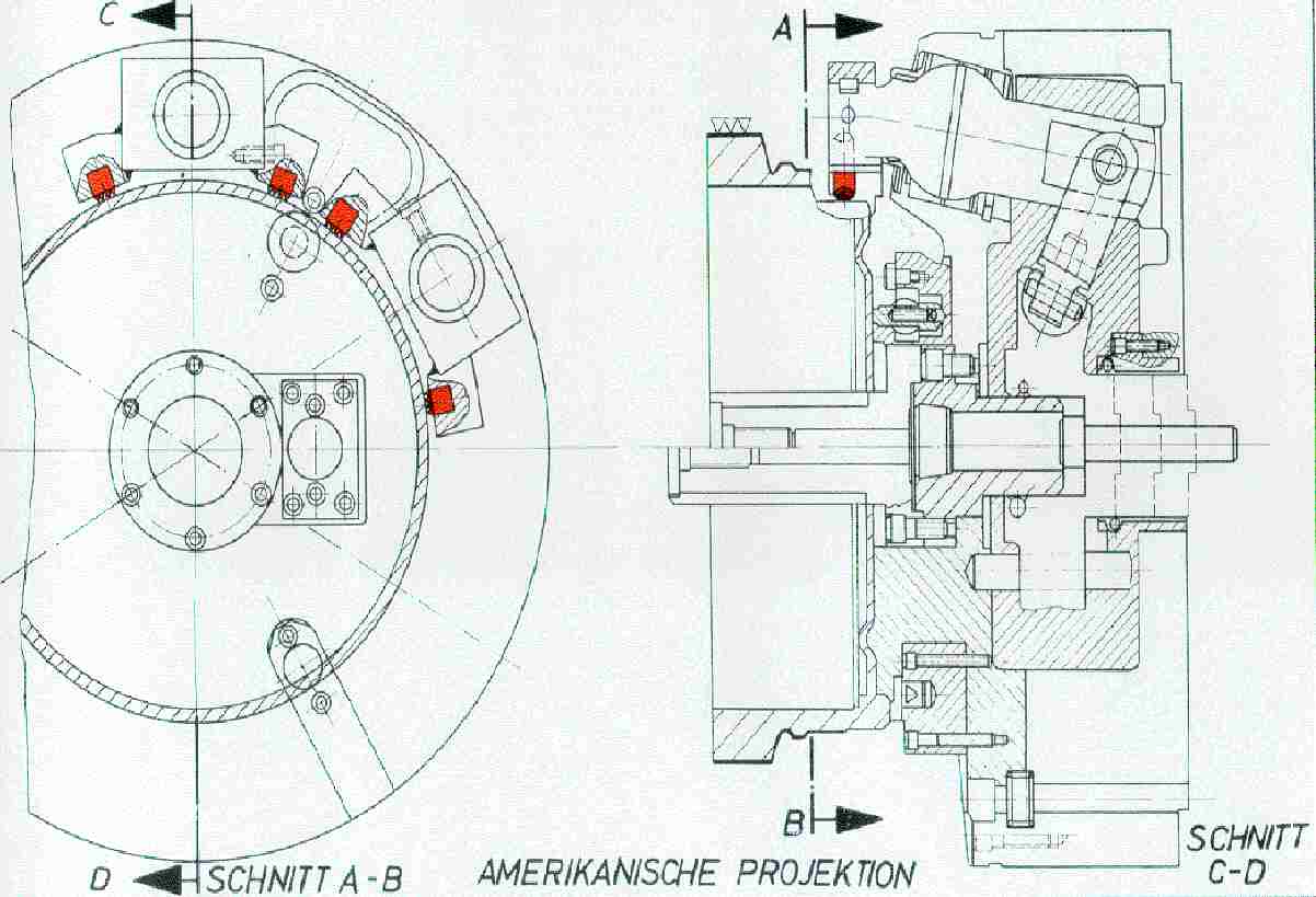 Spannvorrichtung f�r Bremstrommel