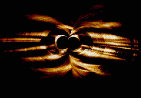 Blick in Extruderzylinder